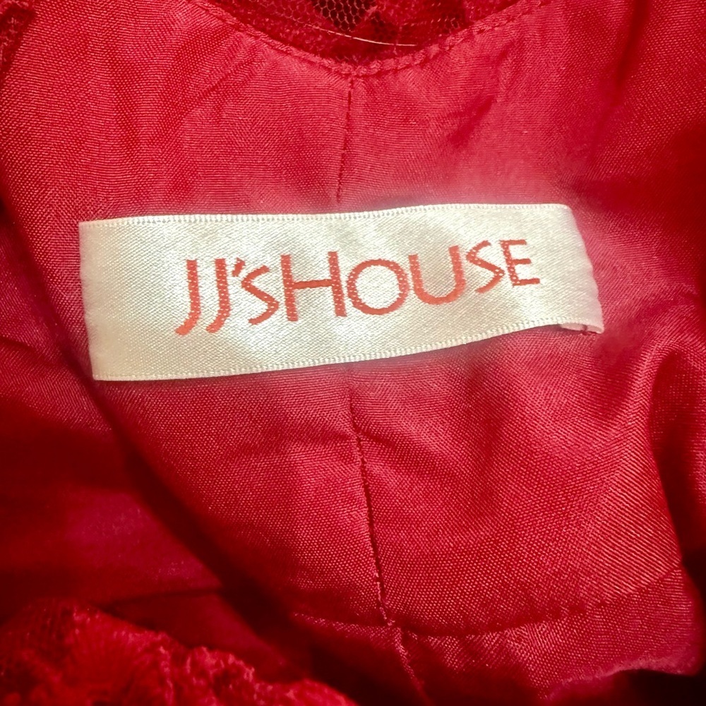😸JJs House Vibrant Red Gown EUC - Picture 5 of 6